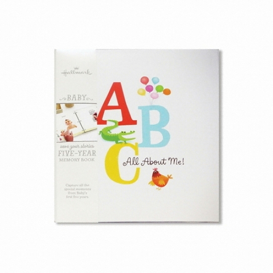 홀마크 홀마크 베이비 메모리북 성장앨범  Retro Alphabet -BBA7019