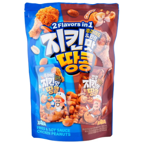HBAF 후라이드&간장치킨맛 땅콩 320g이미지입니다. 누르면 해당 게시물로 새창이동합니다.
