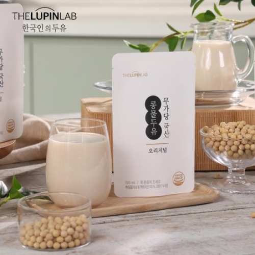 폴란 한국인의 두유 무가당 국산 콩물두유 오리지널 190ml