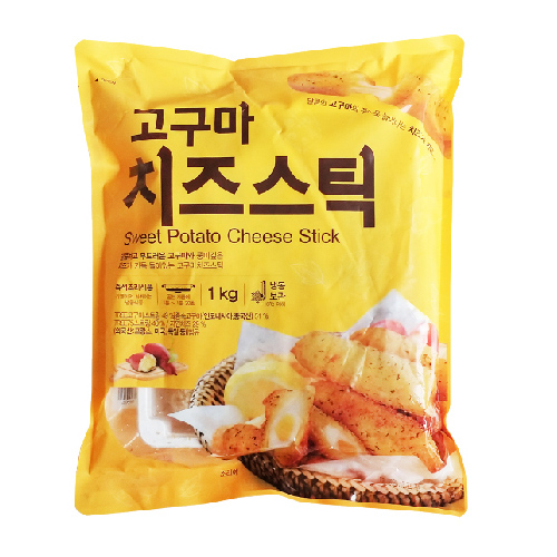 이지푸드 고구마 치즈스틱 1kg (1개)