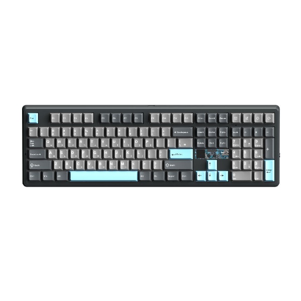 AULA F108 Pro V2 유무선 기계식 모던 블랙 (유성축)_이미지