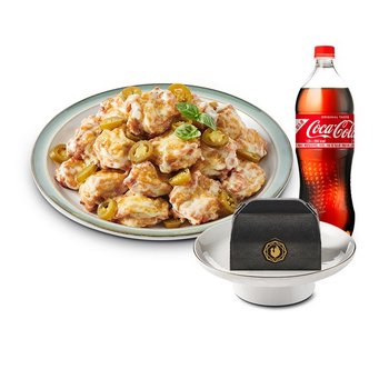 푸라닭 ㅤ순살고추마요치킨 + 블랙치즈케이크 + 콜라 1.25L_이미지