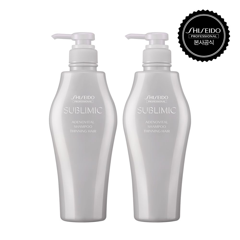  시세이도프로페셔널 서브리믹 아데노바이탈 샴푸 500ml [2개]