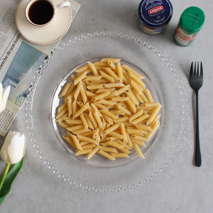 체리하우스 ㅤ컴포트 유리접시 물방울 대_이미지