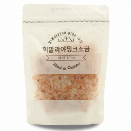 꽁지네 뜨락 히말라야 핑크소금 굵은소금 300g