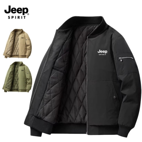 JEEP SPIRIT 누빔안감 항공점퍼 야구점퍼 패딩재킷 JP9228_이미지