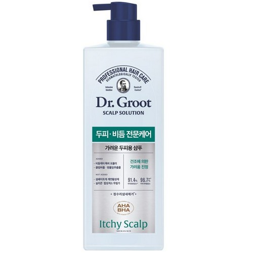 LG생활건강 닥터그루트 스칼프 솔루션 샴푸 가려운 두피용 700ml (1개)