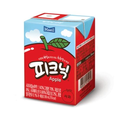 매일유업 피크닉 사과 200ml (3개)_이미지