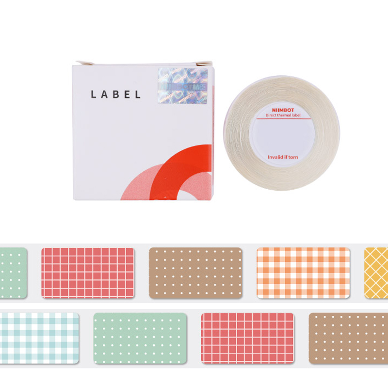 niimbot D11/D110 라벨지 12 x 22mm (스윗)_이미지