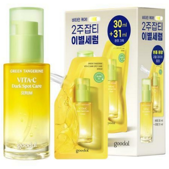  구달 청귤 비타C 잡티 케어 세럼 + 리필 [30ml 1개+31ml 1개]