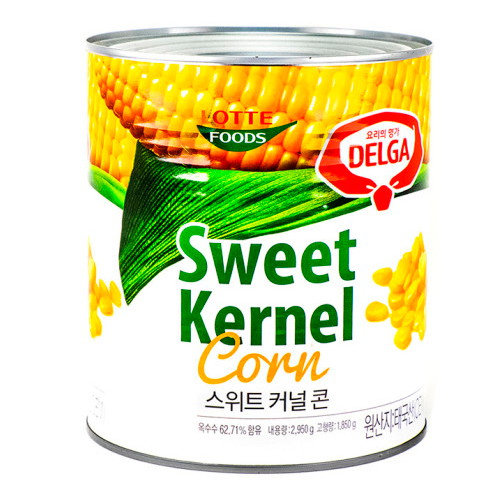 롯데웰푸드 델가 스위트 커널콘 2.95kg