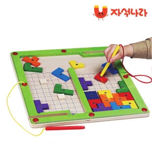 원목자석완구 테트리스