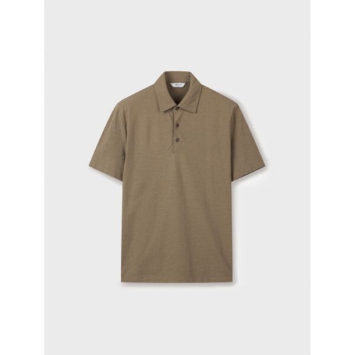 에디션 남성 아이스코튼 반팔 카라티 NEG2TT1927DBE_이미지