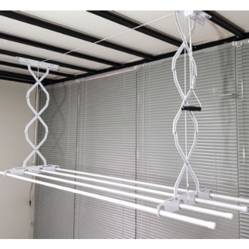 삼덕기업 하드웰 천장 빨래 건조대 PVC 코팅봉 특대형_이미지