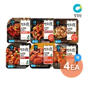 안주야 6종 택4 막창곱창껍데기근위닭발 택 x 4개 골라담기