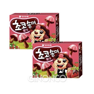 오리온 초코송이 딸기 45g (2개)
