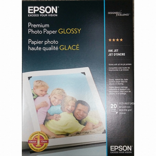 엡손 프리미엄 포토용지 A3 S041288 (20매)_이미지