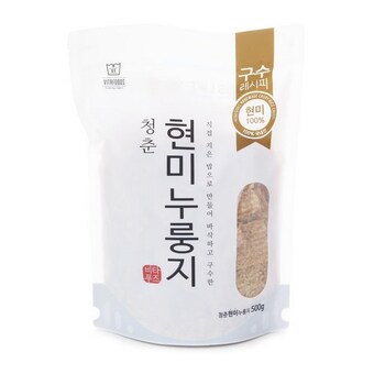 비타푸즈 청춘<b>누룽지</b> 청춘 현미 <b>누룽지</b> 500g