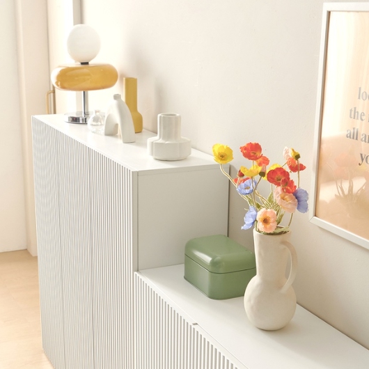 포스트모던 데미안 템바보드 3단 더높은 수납장 1200_이미지