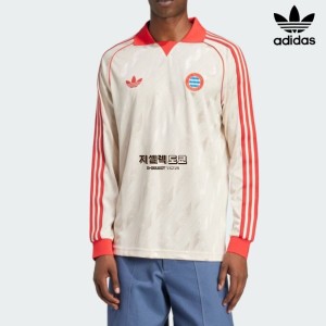 아디다스 FC 바이에른 뮌헨 피케 져지 롱슬리브 긴팔 풋볼 유니폼 티셔츠 IS6507_이미지