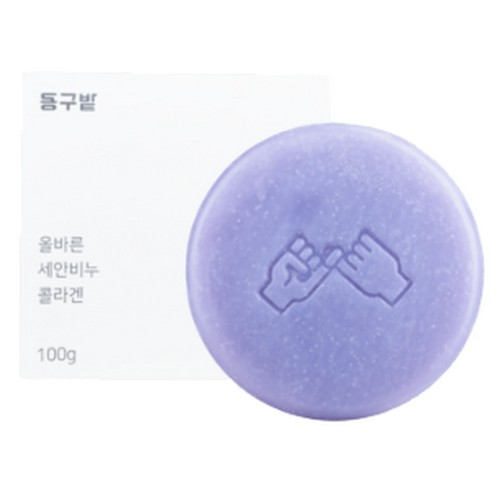 동구밭 올바른 세안비누 콜라겐 100g (1개)_이미지