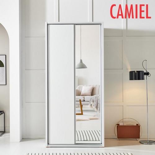 까미엘 엘레나 LPM 전신거울 슬라이딩 옷장 920