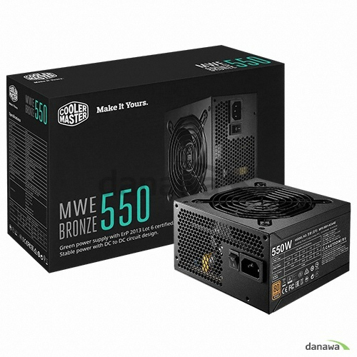 쿨러마스터 MWE 550 80PLUS브론즈 프리볼트_이미지