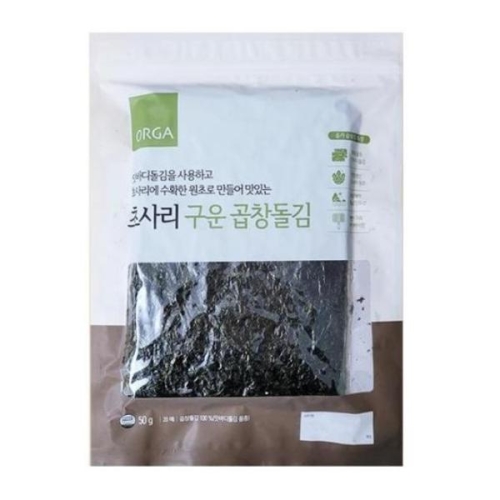 올가 초사리 구운 곱창돌김 20매 50g (1개)_이미지