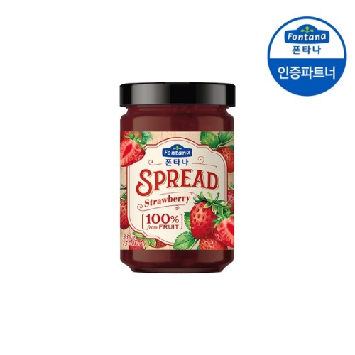  폰타나 스프레드 스트로베리 330g [1개]