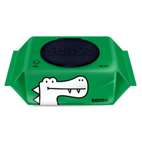 악어 물티슈 캡형 100매