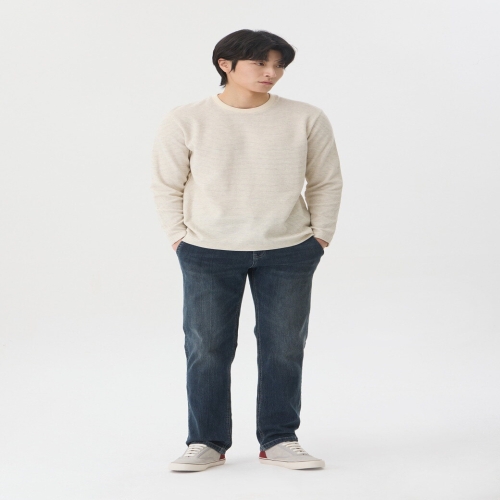  브렌우드 에센셜스 스탠다드핏 네이비 데님 BRPDX26171NYX