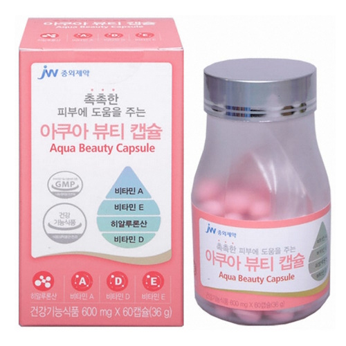  JW중외제약 아쿠아 뷰티 캡슐 60캡슐 [2개]