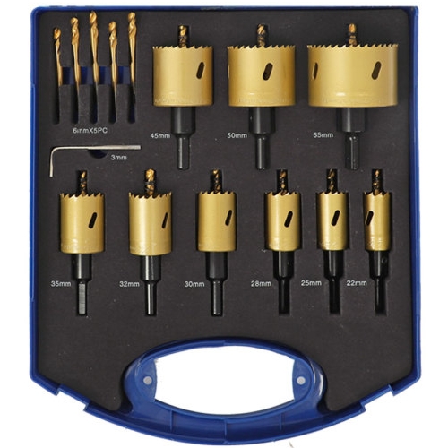동해홀쏘 바이메탈 롱홀쏘 세트 DHU09 (9pcs)