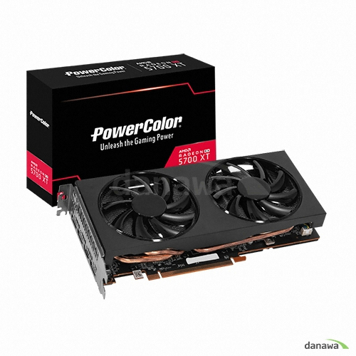 라데온 RX 5700 XT D6 8GB 백플레이트