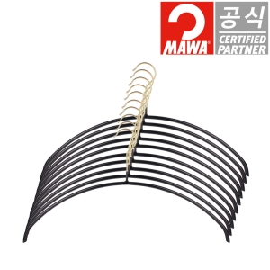 마와 논슬립 옷걸이 이코노믹 40/P 블랙 10개