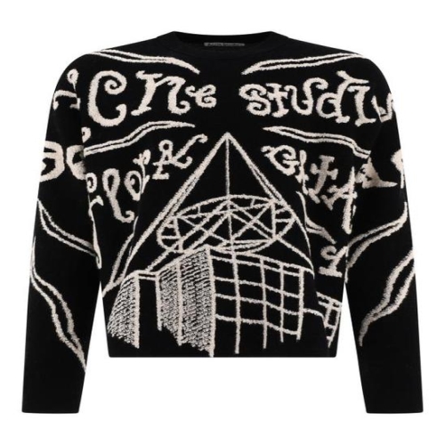 아크네 스튜디오 스튜디오 스웨터 B60297 BM9 Black
