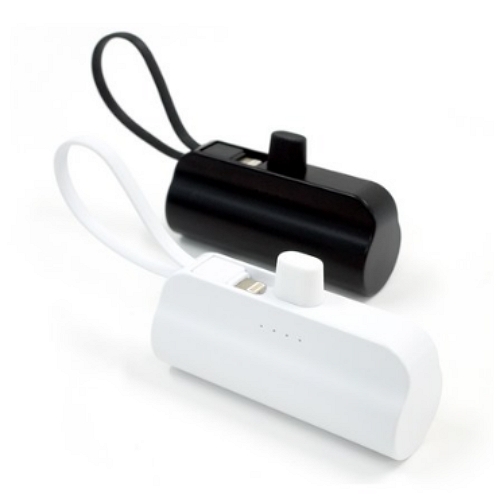 플레오맥스 2WAY 듀얼 일체형 도킹형 보조배터리 PMPB-MB50CT 5000mAh (C타입+8핀)_이미지