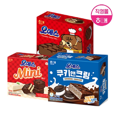 해태제과 오예스 쿠키앤크림 360g (4개)_이미지