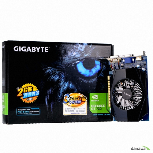 GIGABYTE ������ GT730 UD2 D3 2GB ������