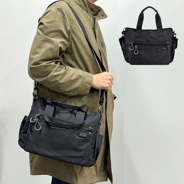 남성 DAO968M2 캐주얼 토트 겸용 크로스백 수납 가방 데일리_이미지