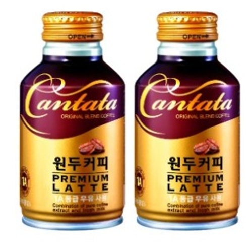 롯데칠성음료 칸타타 콜드브루 블랙 275ml (20개)