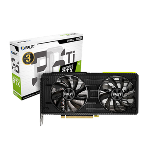 PALIT ������ RTX 3060 Ti Dual D6 8GB LHR