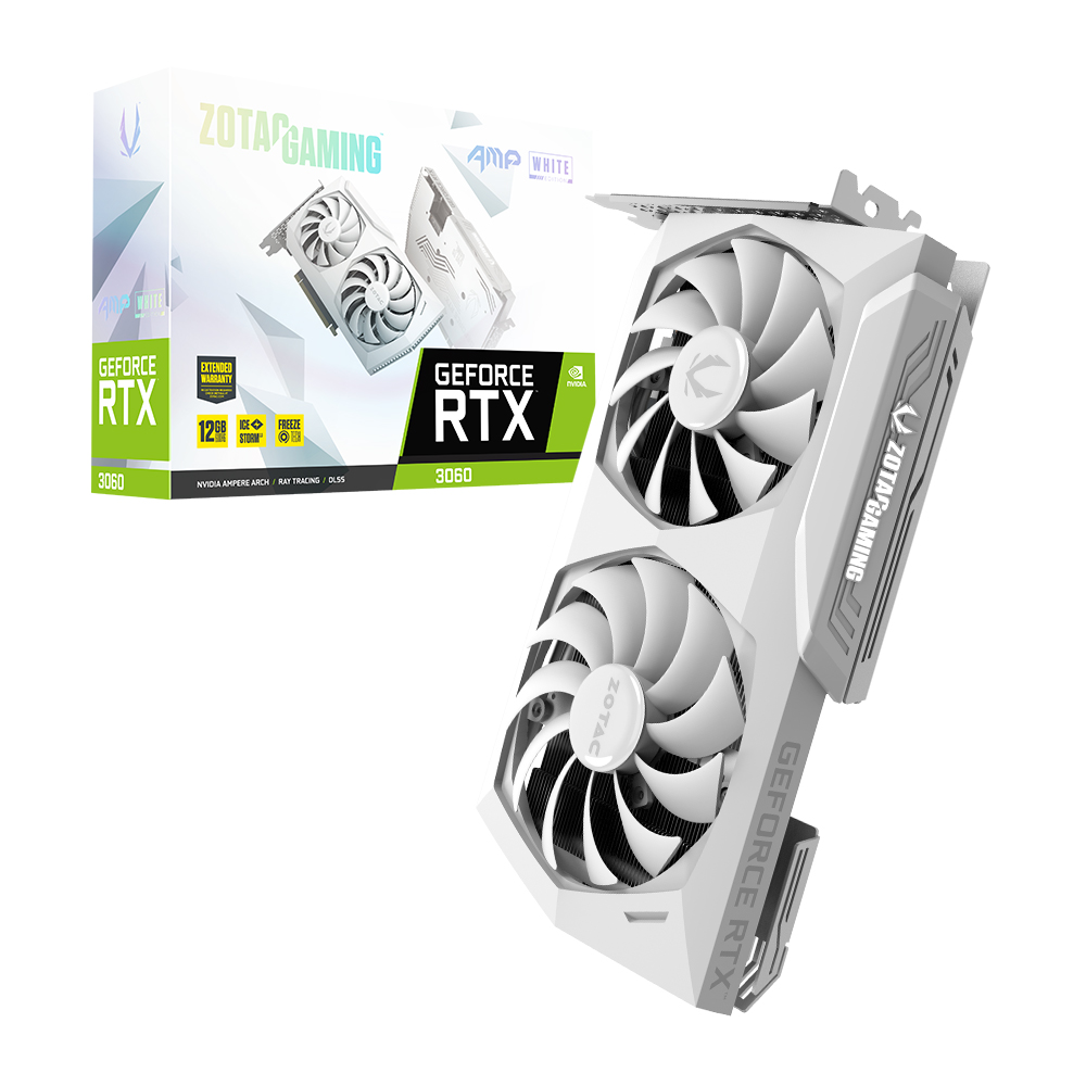 ZOTAC GAMING 지포스 RTX 3060 AMP D6 12GB White LHR