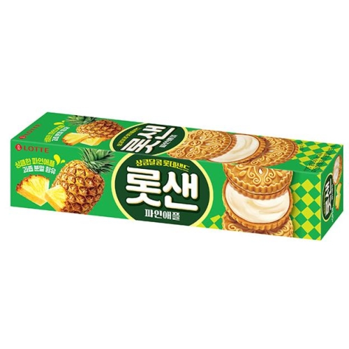 롯데제과 롯샌 파인애플 105g (4개)_이미지