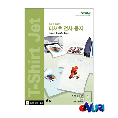 폼텍 티셔츠 전사 용지 5369 (5매)