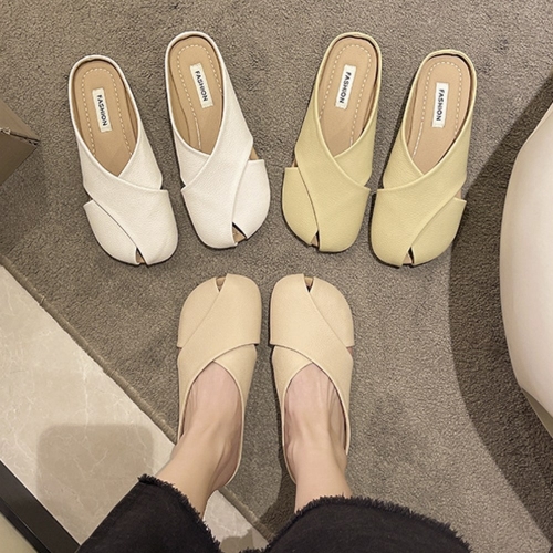 여성 남성 커플 키높이 플립 쪼리 동백 플랫 바닥 젤리 용 미끄럼 방지 작은 향기 꽃 옵션Apricot-40 1야드 너무 작음_이미지