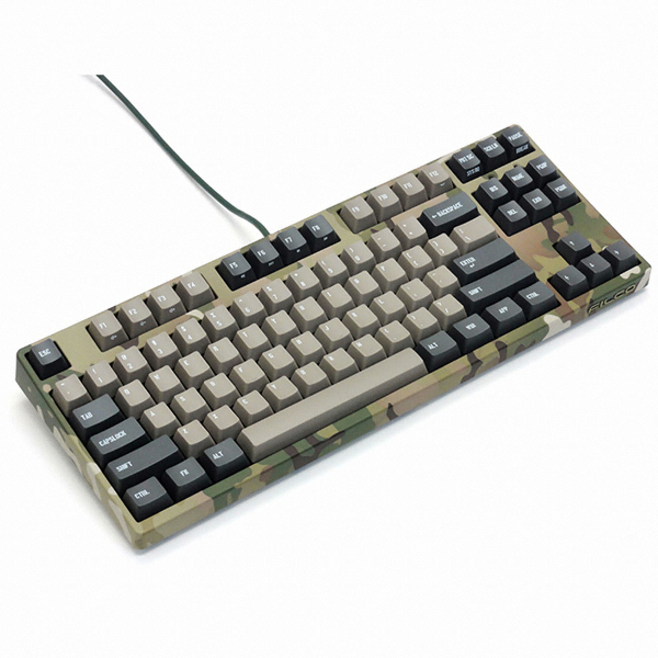 Diatec FILCO 마제스터치2 카모플라쥬-R 텐키리스 영문 (갈축)_이미지