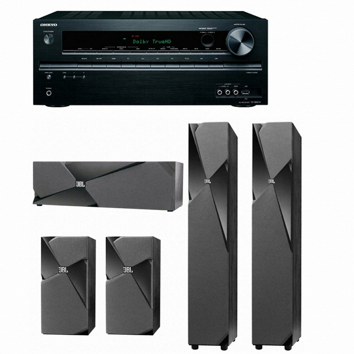 JBL Studio 190 5.0채널 + 온쿄 AV리시버 (TX-NR414)_이미지