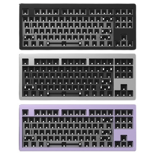 AKKO MONSGEEK M3 기계식 커스텀 베어본 해외구매 (퍼플)_이미지