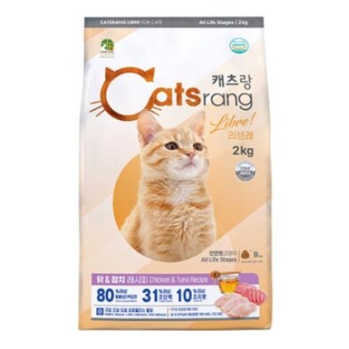 대주펫푸드 캐츠랑 리브레 2kg (9개)